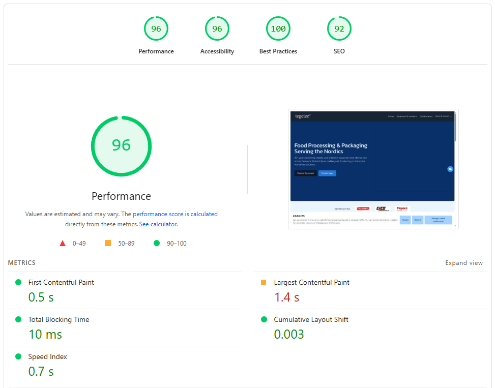Tegetec screenshot 2